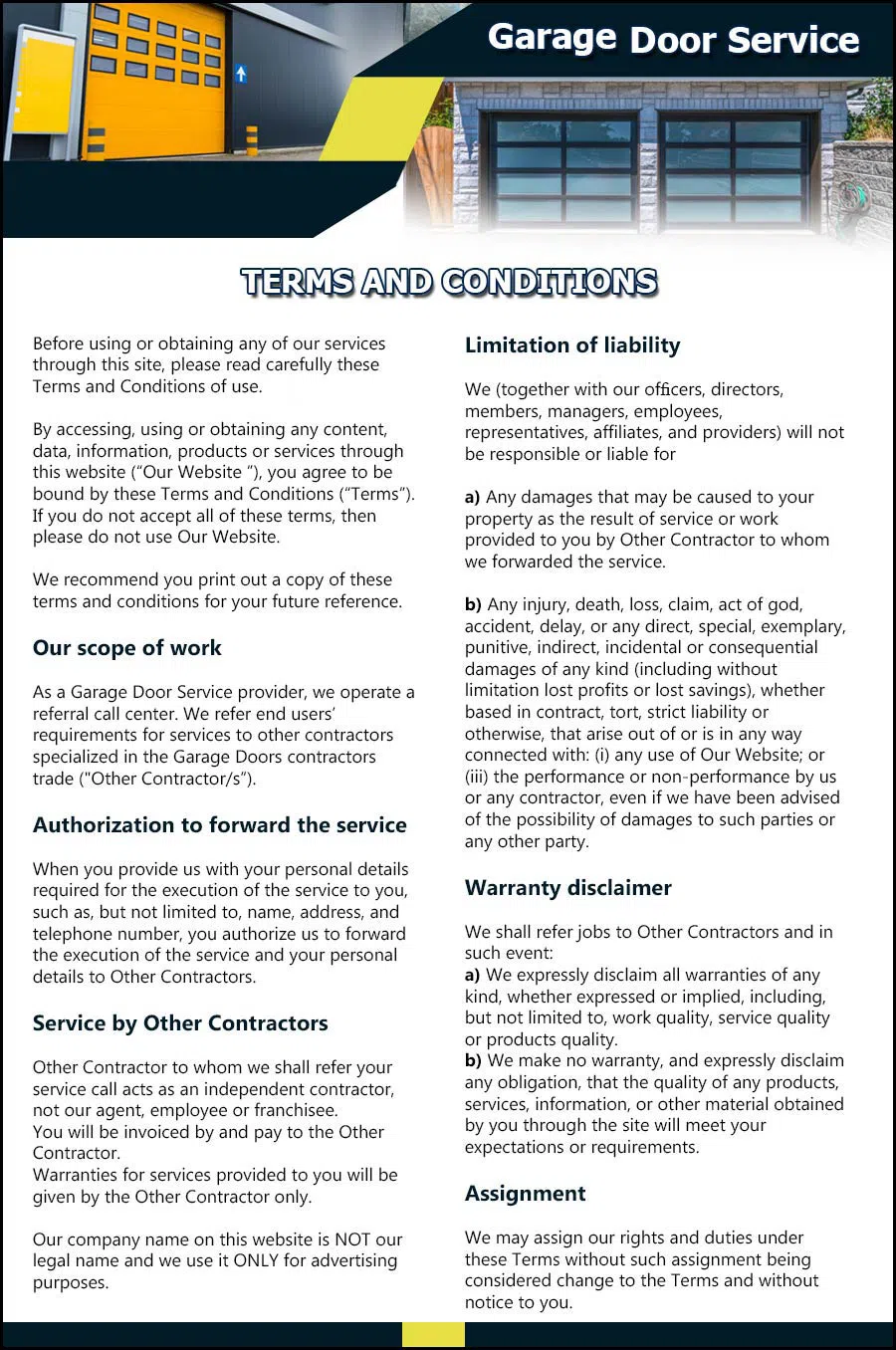 Garage Door And Opener Repairs Riverside, IL 708-298-4892